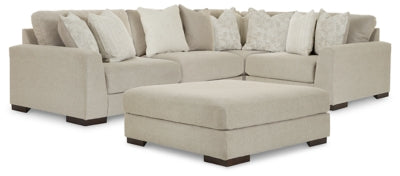 4-Piece Sectional with Ottoman