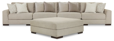 4-Piece Sectional with Ottoman