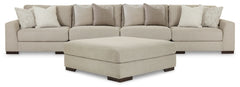 4-Piece Sectional with Ottoman