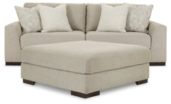 2-Piece Sectional with Ottoman