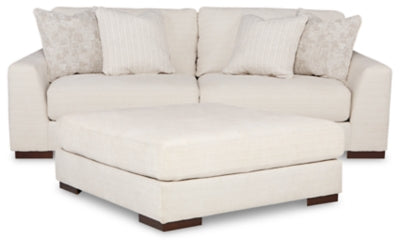 2-Piece Sectional with Ottoman