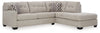 Mahoney 2-Piece Sleeper Sectional with Chaise