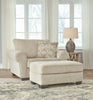 Haisley Oversized Chair and Ottoman