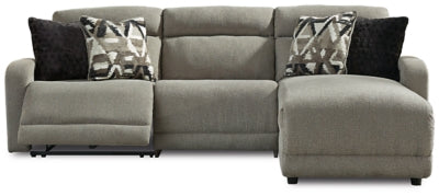 Colleyville 3-Piece Power Reclining Sectional with Chaise