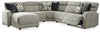 Colleyville 5-Piece Power Reclining Sectional with Chaise