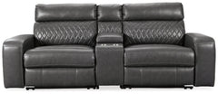 Samperstone 3-Piece Power Reclining Sectional Loveseat