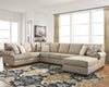 Baceno 4-Piece Sectional with Chaise