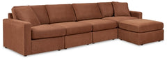 4-Piece Sectional with Ottoman