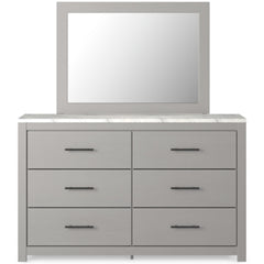 Cottonburg Dresser and Mirror