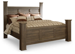 Juararo California King Poster Bed