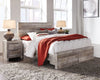 Effie Queen Panel Bed with 2 Storage Drawers