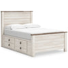 Willowton Full Panel Bed with 2 Storage Drawers