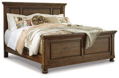 Flynnter California King Panel Bed