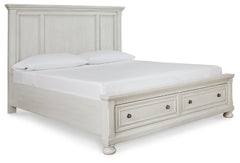 Robbinsdale King Panel Storage Bed