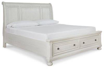 Robbinsdale Queen Sleigh Bed with Storage