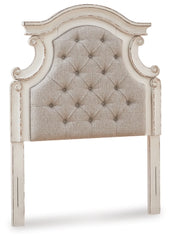 Realyn Twin Upholstered Panel Headboard