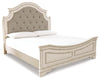 Realyn California King Upholstered Panel Bed