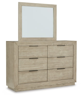 Hennington Dresser and Mirror