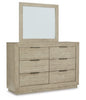 Hennington Dresser and Mirror