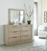 Hennington Dresser and Mirror