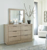 Hennington Dresser and Mirror