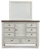 Havalance Dresser and Mirror