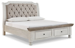 Havalance Queen Sleigh Bed with Storage