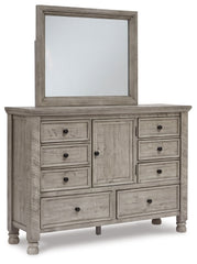 Harrastone Dresser and Mirror