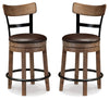 Pinnadel Counter Height Bar Stool (Set of 2)