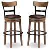 Pinnadel Bar Height Bar Stool (Set of 2)