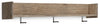 Oliah Wall Mounted Coat Rack with Shelf