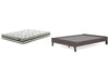 Queen Platform Bed with Mattress