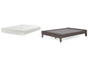 Queen Platform Bed with Mattress