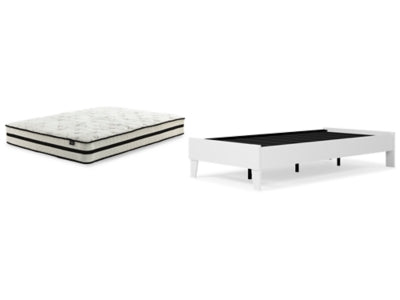 Twin Platform Bed with Mattress