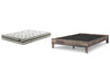 Queen Platform Bed with Mattress