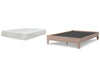 Queen Platform Bed with Mattress