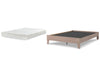 Queen Platform Bed with Mattress