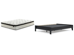 Queen Platform Bed with Mattress