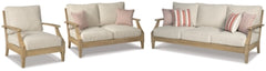 Clare View Outdoor Sofa, Loveseat and Lounge Chair