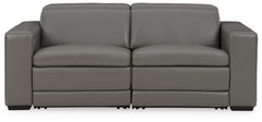 Texline 3-Piece Power Reclining Sectional Loveseat