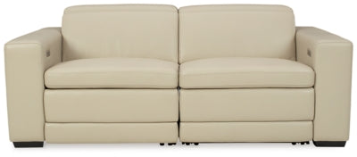 Texline 3-Piece Power Reclining Sectional Loveseat