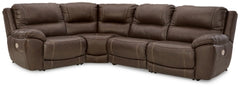 Dunleith 4-Piece Power Reclining Sectional