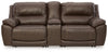 Dunleith 3-Piece Power Reclining Loveseat with Console